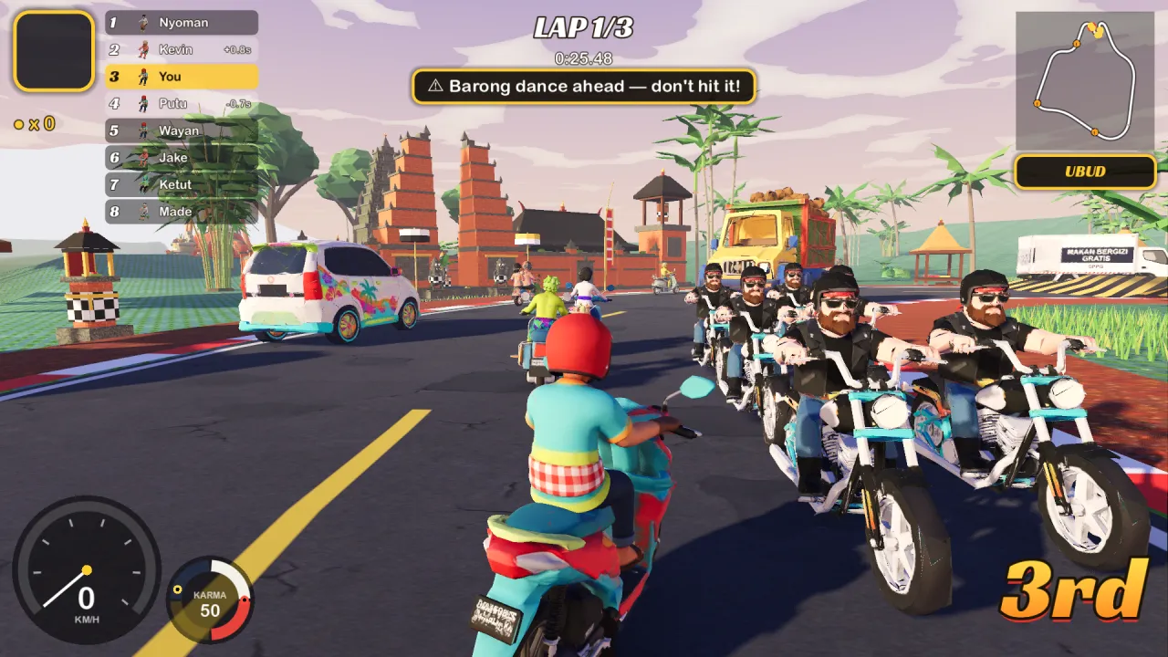 Bali Moto Extreme: Ubud